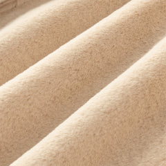 Dave&Bella Toddler Girls Warm Dark Kahki Outwear Soft Hooded Suede Coats