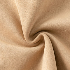 Dave&Bella Toddler Girls Warm Dark Kahki Outwear Soft Hooded Suede Coats