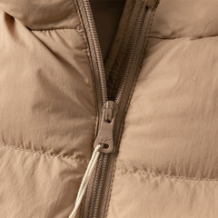 Dave&Bella Baby Girls/Boys Winter Stylish Windproof Hooded Cozy Down Rompers