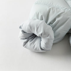 Dave&Bella Baby Girls/Boys Winter Stylish Windproof Hooded Cozy Down Rompers