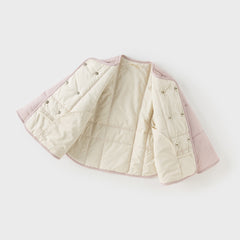 Dave&Bella Toddler Girls/Boys Warm Simple Versatile Padded Outwear Coats