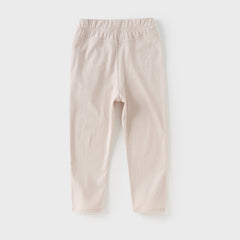 Dave&Bella Kids Girls Autumn Pink Casual Pants