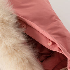 Dave&Bella Kids Girls/Boys Winter Outdoor Waterproof Fur-trimed Hooded Cozy Down Coats