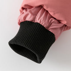 Dave&Bella Kids Girls/Boys Winter Outdoor Waterproof Fur-trimed Hooded Cozy Down Coats