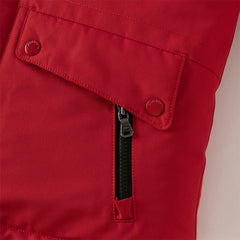 Dave&Bella Kids Girls/Boys Winter Outdoor Waterproof Fur-trimed Hooded Cozy Down Coats