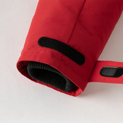 Dave&Bella Kids Girls/Boys Winter Outdoor Waterproof Fur-trimed Hooded Cozy Down Coats