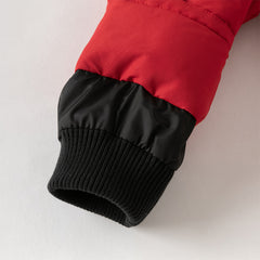 Dave&Bella Kids Girls/Boys Winter Outdoor Waterproof Fur-trimed Hooded Cozy Down Coats