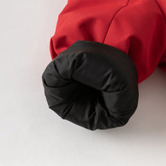 Dave&Bella Kids Girls/Boys Winter Outdoor Waterproof Fur-trimed Hooded Cozy Down Coats