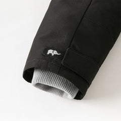 Dave&Bella Kids Girls/Boys Winter Outdoor Waterproof Fur-trimed Hooded Cozy Down Coats