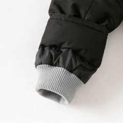 Dave&Bella Kids Girls/Boys Winter Outdoor Waterproof Fur-trimed Hooded Cozy Down Coats