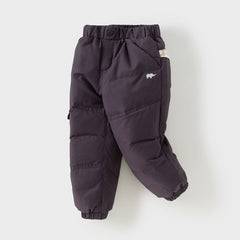 Dave&Bella Kids Boys/Girls Winter Multi-colors Warm Outdoor Windproof Down Pants