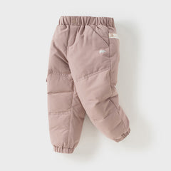 Dave&Bella Kids Boys/Girls Winter Multi-colors Warm Outdoor Windproof Down Pants