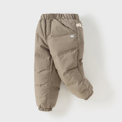 Dave&Bella Kids Boys/Girls Winter Multi-colors Warm Outdoor Windproof Down Pants