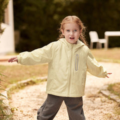 Dave&Bella Toddler/Kids Unisex Outdoor Multicolor Hooded Coat — Windproof & Insulated