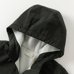 Dave&Bella Toddler/Kids Unisex Outdoor Multicolor Hooded Coat — Windproof & Insulated