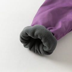 Dave&Bella Toddler/Kids Unisex Outdoor Multicolor Hooded Coat — Windproof & Insulated