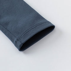 Dave&Bella Toddler Boys Cotton Casual Cartoon Letter Print T-shirts