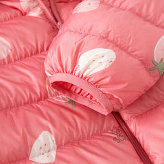 Dave&Bella Toddler Girls/Boys Winter Multi-color&print Outdoor Winproof Cozy Down Coats
