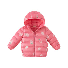 Dave&Bella Toddler Girls/Boys Winter Multi-color&print Outdoor Winproof Cozy Down Coats
