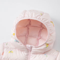 Dave&Bella Toddler Girls/Boys Winter Multi-color&print Outdoor Winproof Cozy Down Coats
