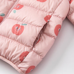 Dave&Bella Toddler Girls/Boys Winter Multi-color&print Outdoor Winproof Cozy Down Coats