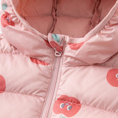 Dave&Bella Toddler Girls/Boys Winter Multi-color&print Outdoor Winproof Cozy Down Coats