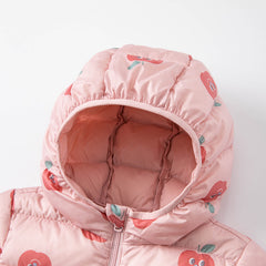 Dave&Bella Toddler Girls/Boys Winter Multi-color&print Outdoor Winproof Cozy Down Coats