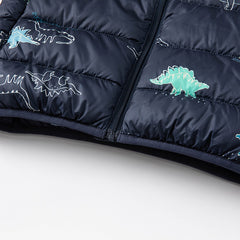 Dave&Bella Toddler Girls/Boys Winter Multi-color&print Outdoor Winproof Cozy Down Coats