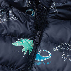 Dave&Bella Toddler Girls/Boys Winter Multi-color&print Outdoor Winproof Cozy Down Coats