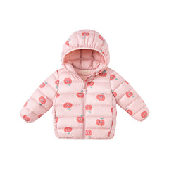 Dave&Bella Toddler Girls/Boys Winter Multi-color&print Outdoor Winproof Cozy Down Coats