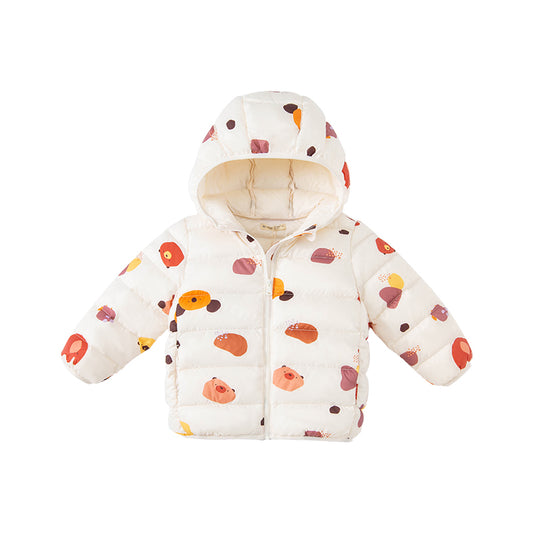 Dave&Bella Toddler Girls/Boys Winter Multi-color&print Outdoor Winproof Cozy Down Coats