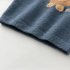 Dave&Bella Toddler Girls/Boys Autumn Playful Delicate Jacquard Chenille Sweater Tops