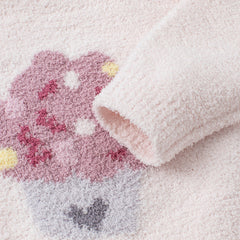 Dave&Bella Toddler Girls/Boys Autumn Playful Delicate Jacquard Chenille Sweater Tops