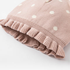 Dave&Bella Girls Winter Outdoor Windproof Pink Padded Warm Pullover Hats