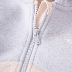 Dave&Bella Girls/Boys Autumn Zoo Series Warm Playful Fleece Jacket Coat