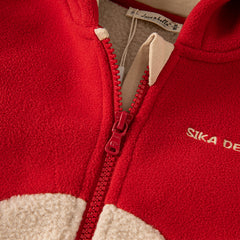 Dave&Bella Girls/Boys Autumn Zoo Series Warm Playful Fleece Jacket Coat