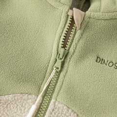 Dave&Bella Girls/Boys Autumn Zoo Series Warm Playful Fleece Jacket Coat