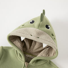 Dave&Bella Girls/Boys Autumn Zoo Series Warm Playful Fleece Jacket Coat