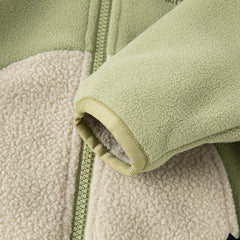 Dave&Bella Girls/Boys Autumn Zoo Series Warm Playful Fleece Jacket Coat