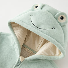 Dave&Bella Girls/Boys Autumn Zoo Series Warm Playful Fleece Jacket Coat