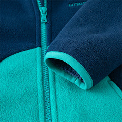 Dave&Bella Girls/Boys Autumn Zoo Series Warm Playful Fleece Jacket Coat