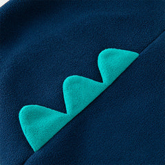 Dave&Bella Girls/Boys Autumn Zoo Series Warm Playful Fleece Jacket Coat