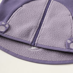 Dave&Bella Zoo Series Toddler Fleece Jacket — Warm & Playful Unisex Jackets