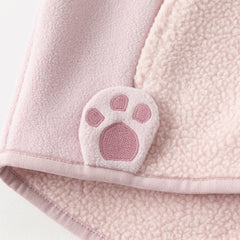 Dave&Bella Toddler Girls/Boys Autumn Cute Animal Style Fleece Hooded Coat