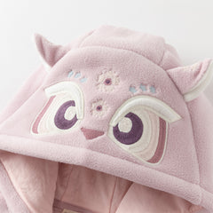 Dave&Bella Toddler Girls/Boys Autumn Cute Animal Style Fleece Hooded Coat