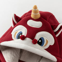 Dave&Bella Toddler Girls/Boys Autumn Cute Animal Style Fleece Hooded Coat