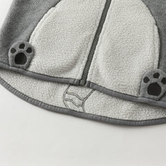 Dave&Bella Toddler Girls/Boys Autumn Cute Animal Style Fleece Hooded Coat