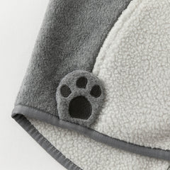 Dave&Bella Toddler Girls/Boys Autumn Cute Animal Style Fleece Hooded Coat