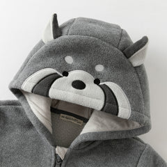 Dave&Bella Toddler Girls/Boys Autumn Cute Animal Style Fleece Hooded Coat