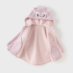 Dave&Bella Toddler Girls/Boys Autumn Cute Animal Style Fleece Hooded Coat